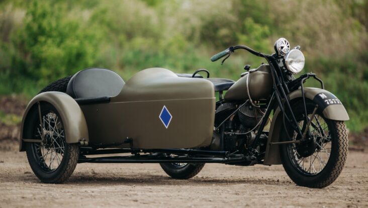 world war 2 motorcycle with sidecar