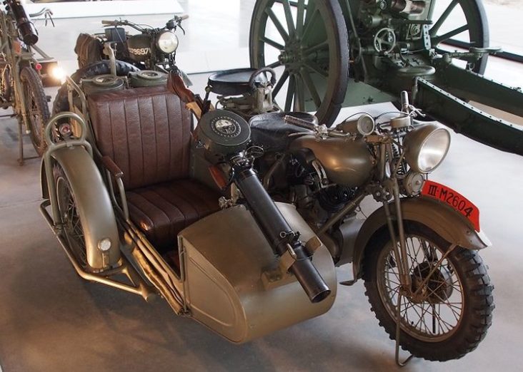 world war 2 motorcycle with sidecar