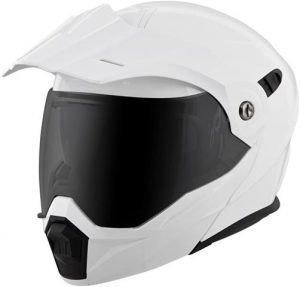 Modular dual sport helmet