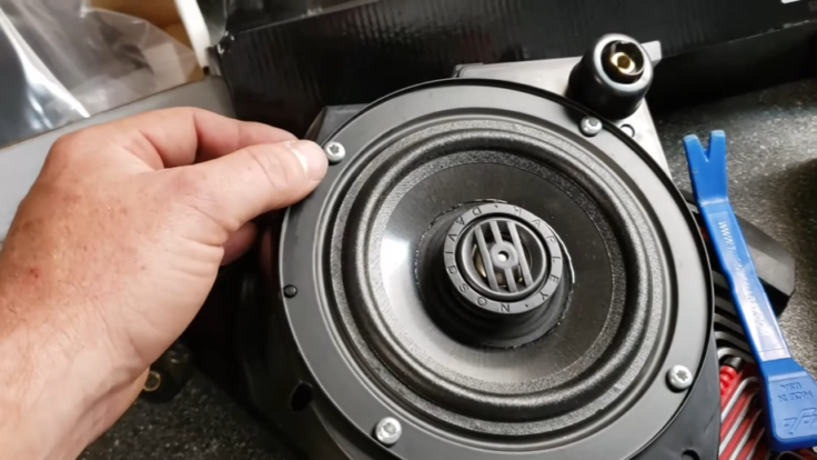 install an amp and speakers
