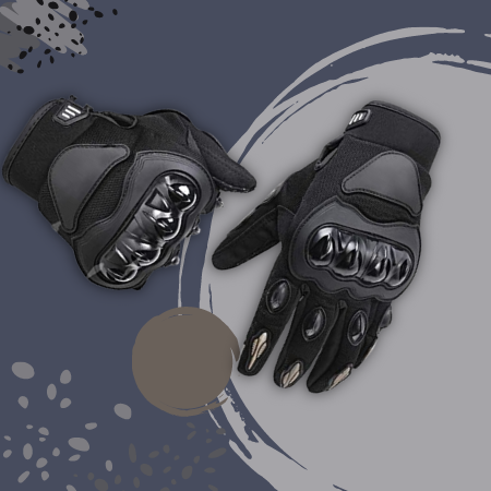 AmazonBasics Motorbike Powersports Racing Gloves