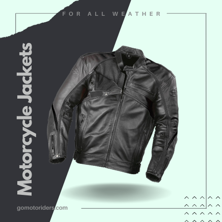 Joe Rocket Superego Men's Hybrid Leather/Mesh Motorcycle Jacket