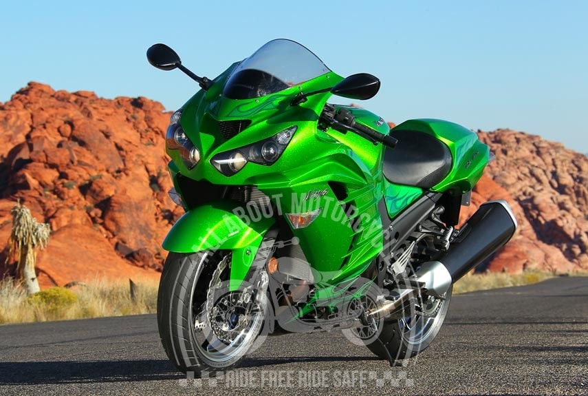 Kawasaki Ninja ZX-14 R top ten fastest motorcycle in the world