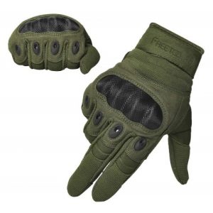 FREETOO Tactical Gloves Military Rubber Hard Knuckle Outdoor Gloves