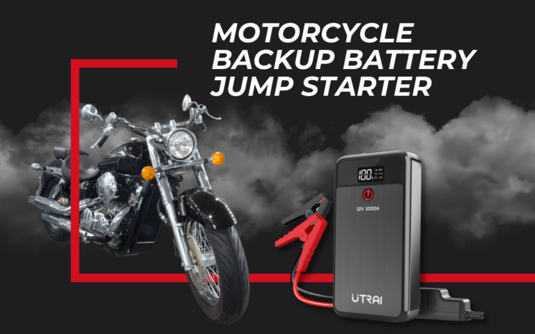 Motorcycle Backup Battery Jump Starter